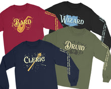 Load image into Gallery viewer, Wizard with Spell Sleeve Shirt